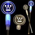 Light Up Stir Stick - Blue - Round